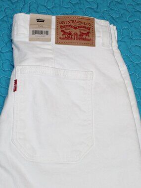 LEVIS TAILORED 724 Straight Pants/Jeans Size 31/32 White